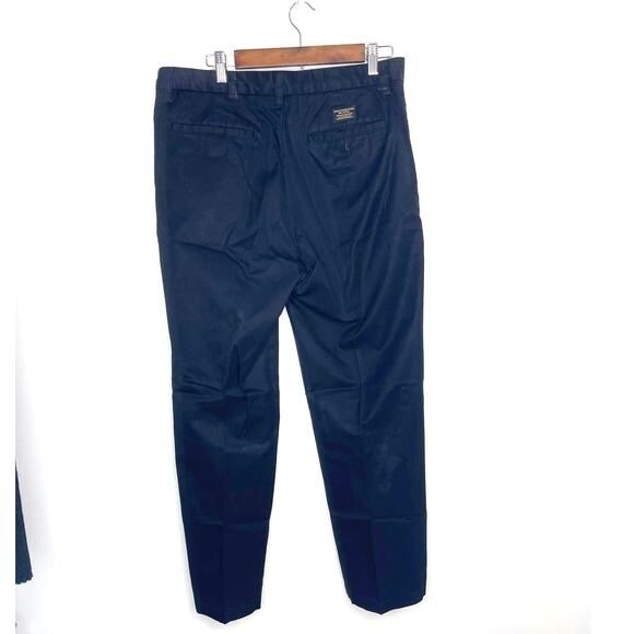 BR Banana Republic black dress pants chinos khakis 35 x 32 waist 35 length 32 - Picture 5 of 16